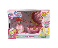 Giochi Preziosi - Kekilou K-Vanity Mini Playset, Bambola Camellia