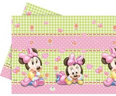 Procos- Tovaglia plastica 120 x 180 cm Baby Minnie, Multicolore, 5PR84353
