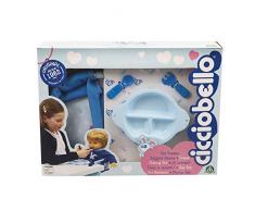 Giochi Preziosi Cicciobello, Bambolotto Set Pappa con Seggiolino e Accessori, Multicolore