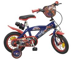 Toimsa - Bicicletta per Bambini dai 3 ai 6 Anni, 12, Motivo: Spiderman