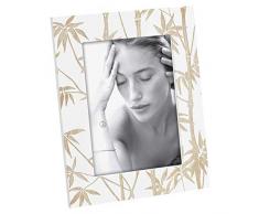 Mascagni Casa Cornice Portafoto Verticale Formato 13X18 con Decorazioni Palme, Multicolore, 8003426045787