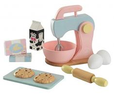 Kidkraft 63371 Pastel - Set Impastatrice con Accessori, in Legno, per Bambini, Multicolore (Pastello)