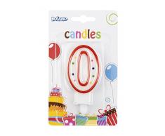 Boland- Candela Numerale, Multicolore, 63400