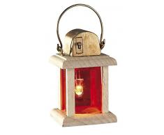 Kahlert Licht 29664 - Lanterna di Legno per casa delle Bambole, con LED, a Batteria