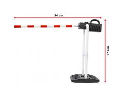 Jamara 460491 - Armadietto per trasporto 12 pezzi, montaggio semplice con elementi a incastro, design classico/realistico, in plastica robusta di alta qualità, colore: Rosso