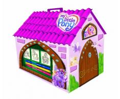 Multiprint Casetta 7 Timbri per Bambini My Little Pony, 100% Made in Italy, Set Timbrini Bimbi Personalizzati, in Legno e Gomma Naturale, Inchiostro Lavabile Atossico, Idea Regalo, Art.09834
