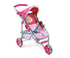 Bayer Chic 2000 613 79 - bambole e accessori per bambini - passeggino da jogging Lola, Capitano Sharky