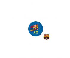 Atosa-15134 - Set di 2 Piatti FC Barcelona, Colore: Blu (15134