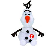 TY 41148 Frozen Olaf Parlante, Peluche, 20 cm
