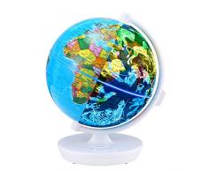 Oregon Scientific OSSG102RW - Mappamondo, Colore: Bianco