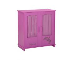 Knorrtoys 67324 Knoortoys Doll Armadio, diadema Rosa
