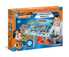 Clementoni - 16106 - Sapientino - Tappeto Gigante interattivo Rusty Rivets