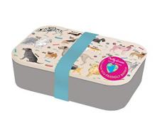 Milly Green MG2316 - Portapranzo in Fibra di bambù, Multicolore