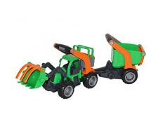 Polesie POLESIE48431 Griptrac Veicoli Giocattolo con Pala Anteriore e rimorchio con lavandino