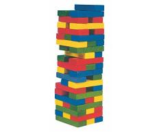 Legespiel torretta del giocattolo Tower Blocks legno legno tinto Wackel Kinderland