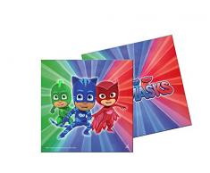 PJ MASKS – Tovaglioli per decorazione di Feste, Verbetena 016001313)