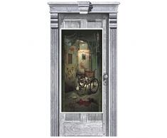 Amscan International – 241170 1,65 m x 85 cm Sinister Chirurgia porta Kit di decorazione