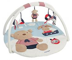 Fehn, Tappeto 3D per attività, con Arco Giochi con 5 Giochi Rimovibili, per Il Divertimento e Il Gioco dei Bambini sin dalla Nascita