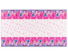 Amscan International 571653 - Tovaglia in plastica, soggetto: Shimmer & Shine, 1,2 x 1,8 m
