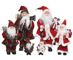 Kaemingk Santa Mix Gr.Cl/RU 561004A Babbo Natale, Multicolore, 8719152333011
