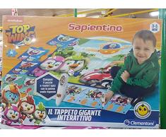 Clementoni- Sapientino Gigante Interattivo-Top Wings, Tappeto Puzzle, Multicolore, 16232