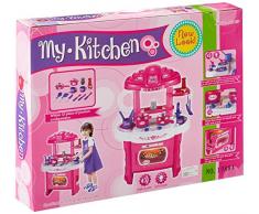 Moleo m00009516 elettronico Cucina per Bambini Studio Set di Gioco, Rosa