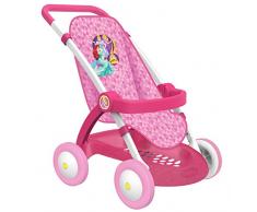 Smoby- Disney Princess Passeggino, 7600254011