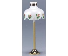 Kahlert Luce 10237 - Mini Doll Accessori - Lampada da Terra in Ottone Piede