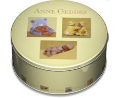 Schmidt 58925, A. Geddes, Scatola di metallo rotonda, 3 Puzzle da 1000 pezzi