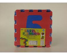 Kidz Corner- Tappeto Puzzle Pavimento Numeri, Multicolore, 394404