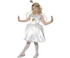 SMIFFYS - Costume Carnevale Travestimento Fata Stellina di Natale - bambina 4-12 anni