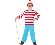 Smiffys Costume Carnevale Halloween Travestimento Waldo Dovè Wally libro - bambino