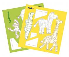 PlayMais 160373 – World Serie supplementare Set Jungle, Set Fai da Te