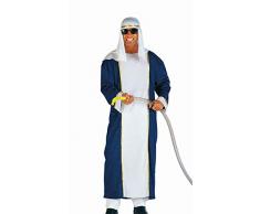 Andrea Moden - Costume di carnevale, da uomo, colore: blu/bianco