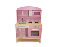 Liberty House Toys Lets Cook, Cucina giocattolo in legno, colore: Rosa, dimensioni: 61 x 32 x 101 cm