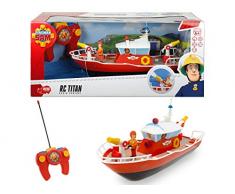 Dickie - 203099621038 - Fireman Sam - Radio Control - Barca Titan - Scala 1/16