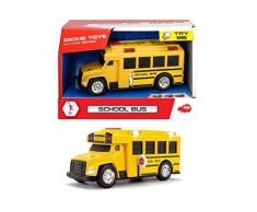 Simba Dickie Action Series Scuola Bus Cm. 15, Luci E Suoni, Try Me Mezzi, Multicolore, 4006333057458