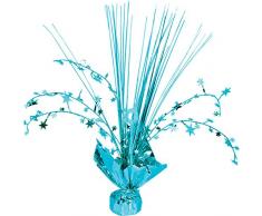 Amscan International 9901986 30 cm Blu Caraibi Spray centrotavola