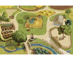 Papo 60501 - Tappeto Gioco Fattoria, PVC