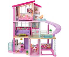 Barbie Casa dei Sogni con 8 Stanze, Il Garage, Piscina,, FHY73