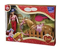Grandi Giochi- GG02210-Sissi Bambola con Cavallo, GG02210
