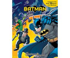 Phidal- Cofanetto Batman Composto da 1 Libro in cartoncino, 10 Personaggi e 1 Tappeto da Gioco, 9782764329856, Multicolore