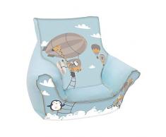 Knorrtoys.com- Pouf a Sacco, Colore Azzurro, 68255