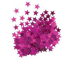 Unique Party 91120 - Coriandoli Rosa a Forma di Stella