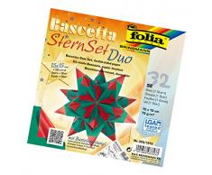 Folia, Set per Stella Fai da Te Bascetta, di Colore Blu, codice Articolo 836/3030