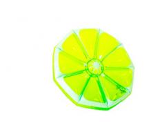 didak Pool Limette XL Materasso ad Aria 120 cm – Galleggiante Lettino per piscina con acqua vacanza spiaggia mare