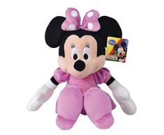 Grandi Giochi- Peluche Minnie, Colore Rosa/Nero, GG-01065