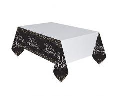 Amscan 9900549, Tovaglia Sparkling Celebration HB, circa 137 x 259 cm