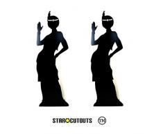 STAR CUTOUTS SC1308 - Sagoma in Cartone a grandezza Naturale, Decorazione per Feste ed Eventi, Multicolore