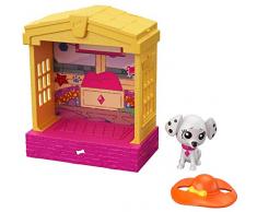 101 Dalmatian Street-La Carica dei 101 Cuccia Casetta Impilabile con Dalmata Dejavu e Accessori, Giocattolo per Bambini 5+ Anni, Multicolore, GBM33